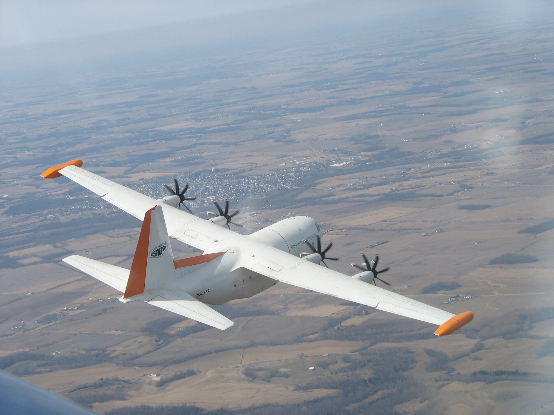 SAI-modernized C-130 flying test bed